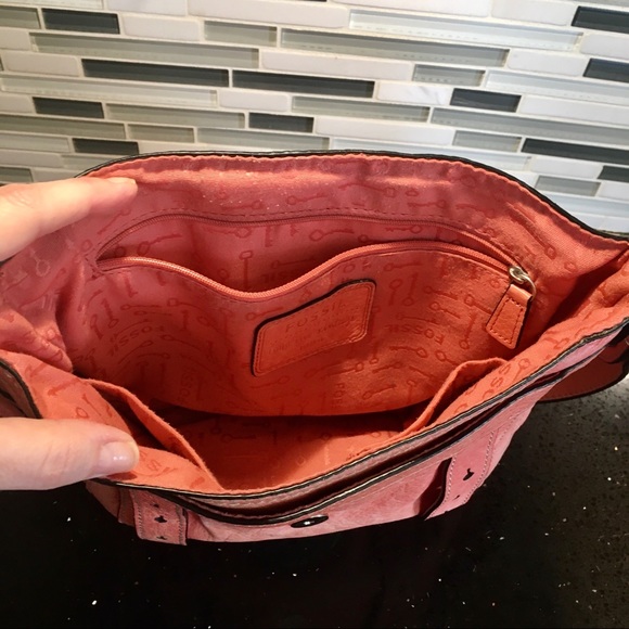 Fossil Maddox Flap Crossbody Boho bag - Picture 4 of 8